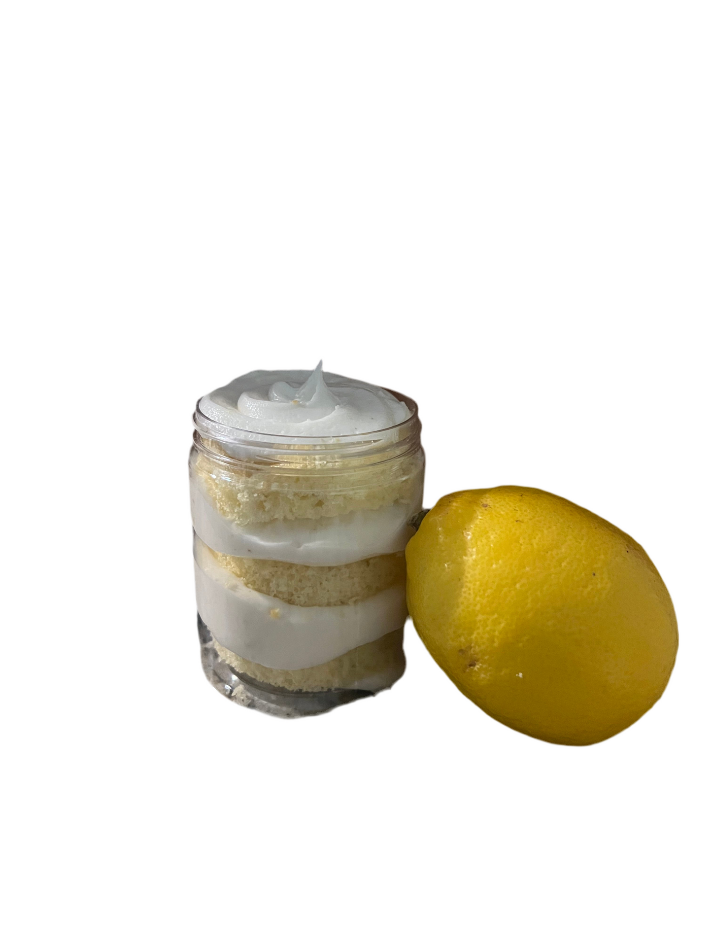 Lemon Cake Jars