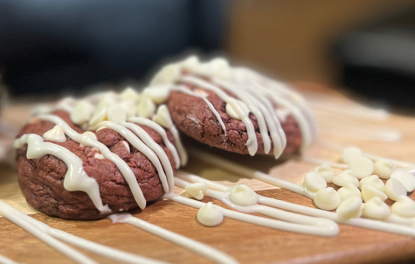 Ruby Rhythm Red Velvet Cookies