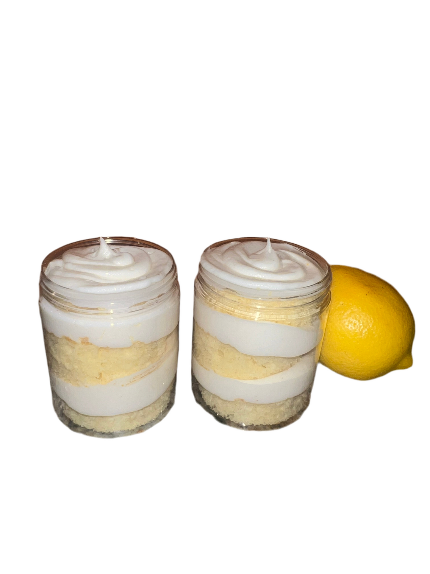 Lemon Cake Jars