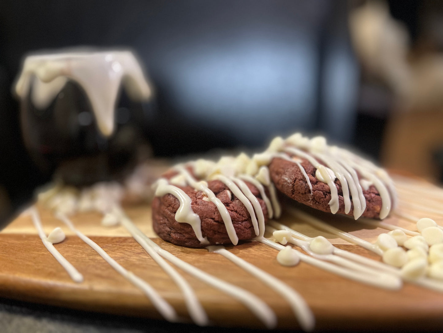 Ruby Rhythm Red Velvet Cookies