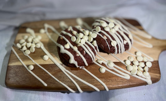 Ruby Rhythm Red Velvet Cookies