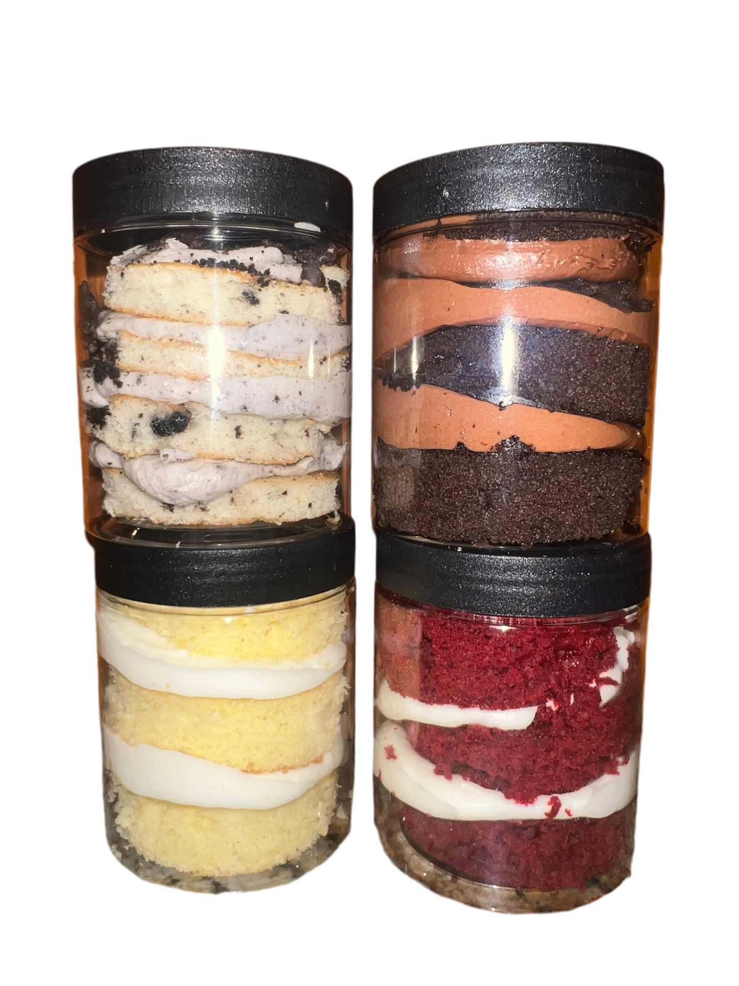 Sweet Symphony Quartet Cake Jars